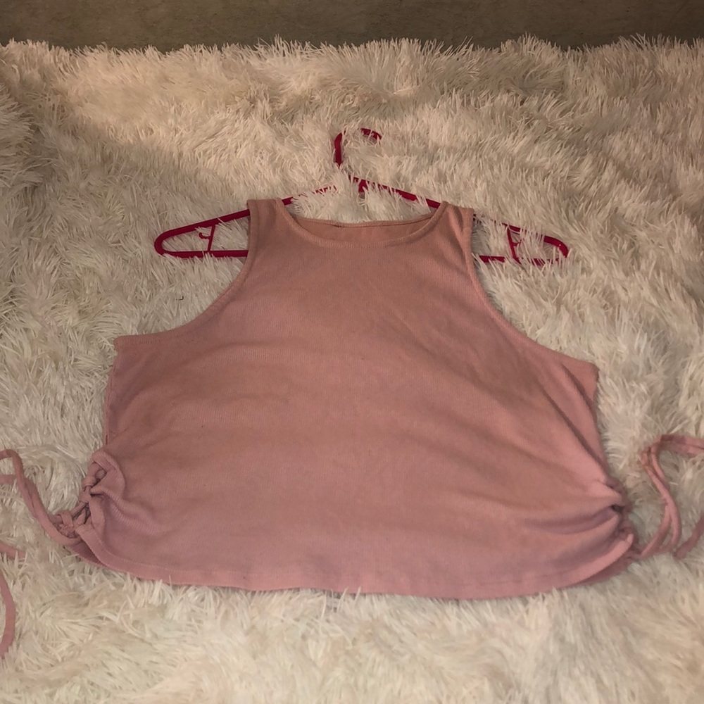 Pink tank top
